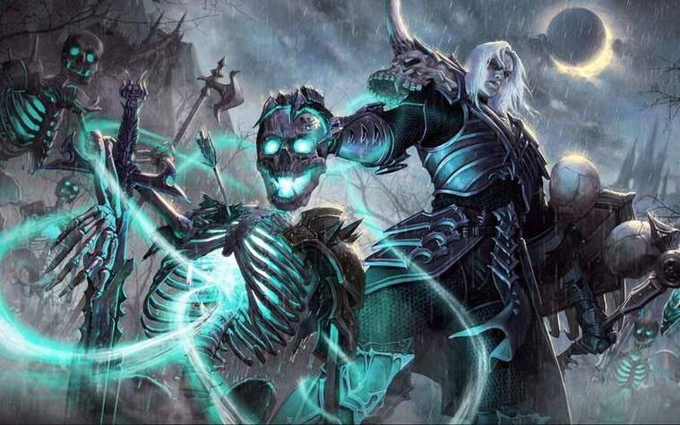 邪恶的魔法世界：黑暗力量与人类的对抗