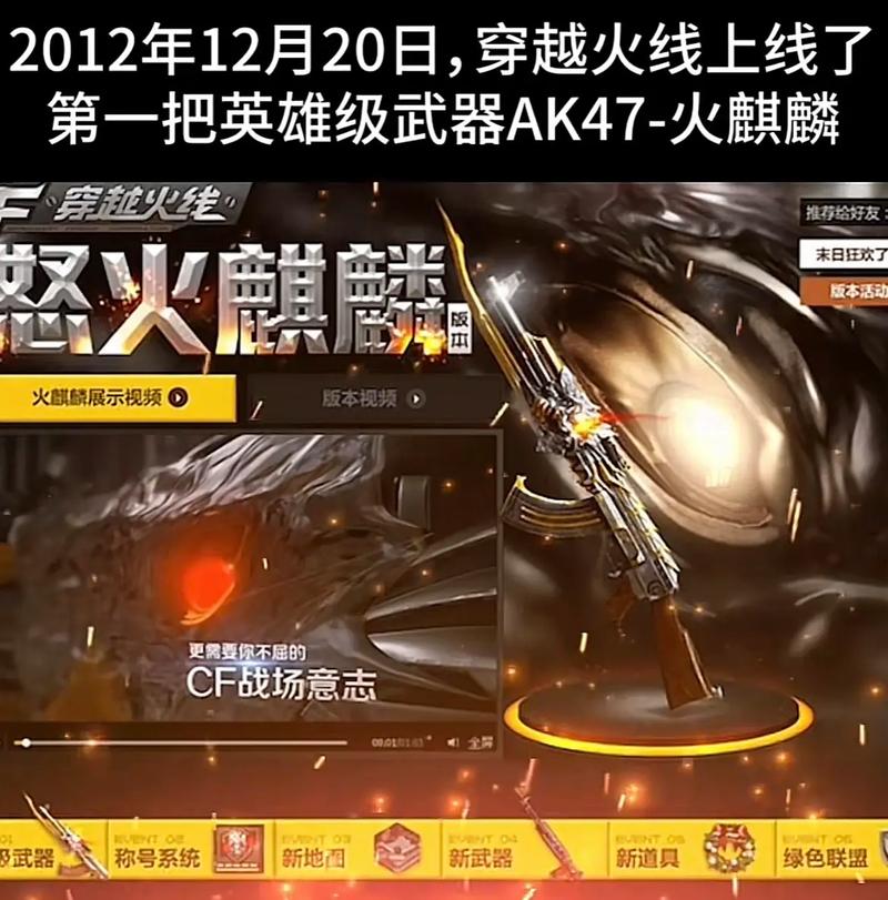 CF官网首页：枪战梦想，等你来战！