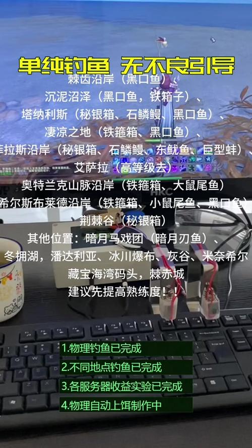 最新鼠尾鱼钓鱼点大全，快速获得鼠尾鱼秘籍