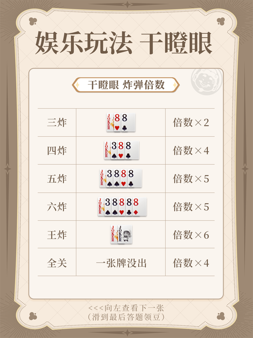 干瞪眼怎么玩？新手入门规则详解及技巧
