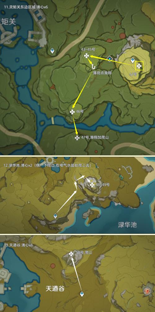 清心采集地点有哪些？详细图文攻略来了！