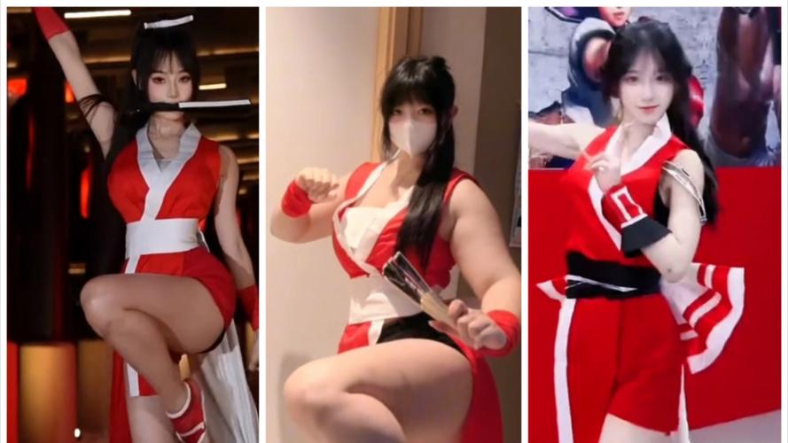 杨棋涵cos不知火舞，这身材还原度也太高了吧！