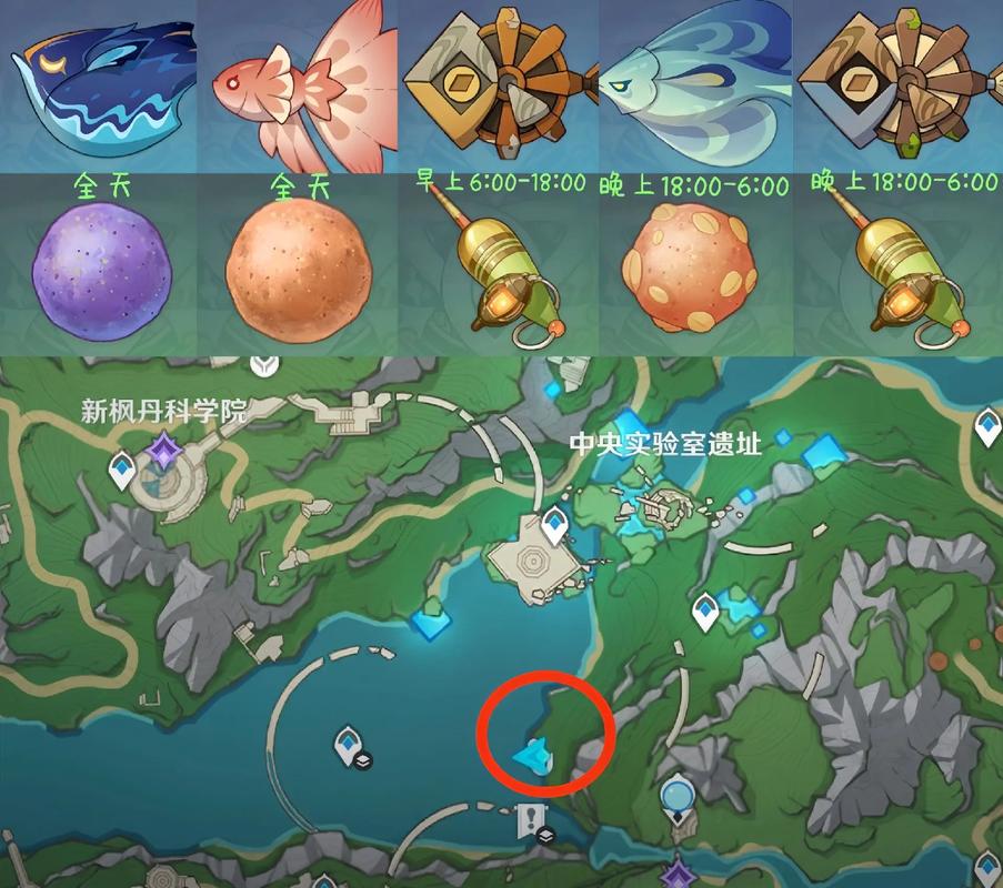 稻妻钓鱼点位置大全，新手钓鱼人必备实用指南！
