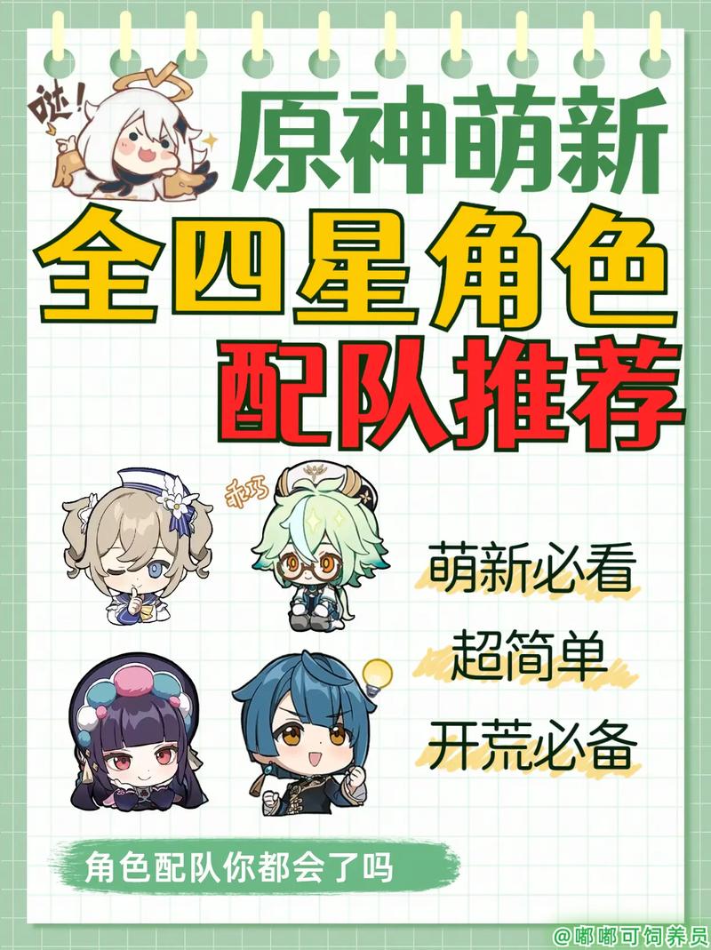 原神角色排名来了！萌新必看的热门角色推荐！