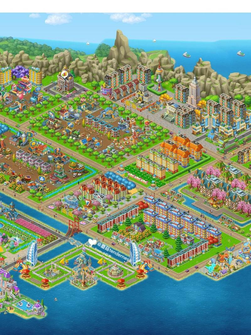 手机上的城市建设游戏，随时随地打造你的梦想都市！