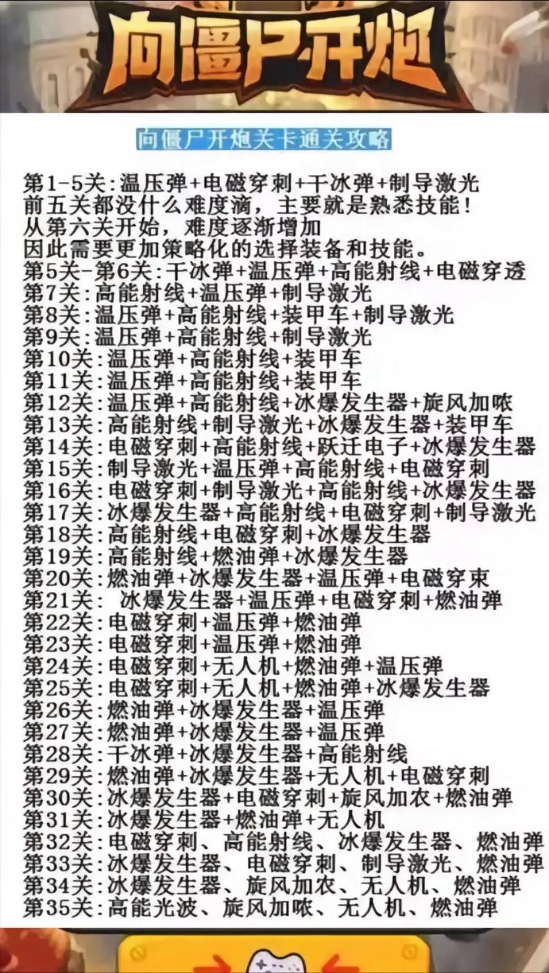 想玩打僵尸游戏？这篇新手入门攻略快收好！