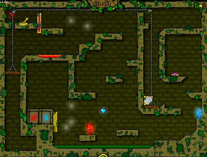 森林冰火人2：火冰双人合作闯关全流程