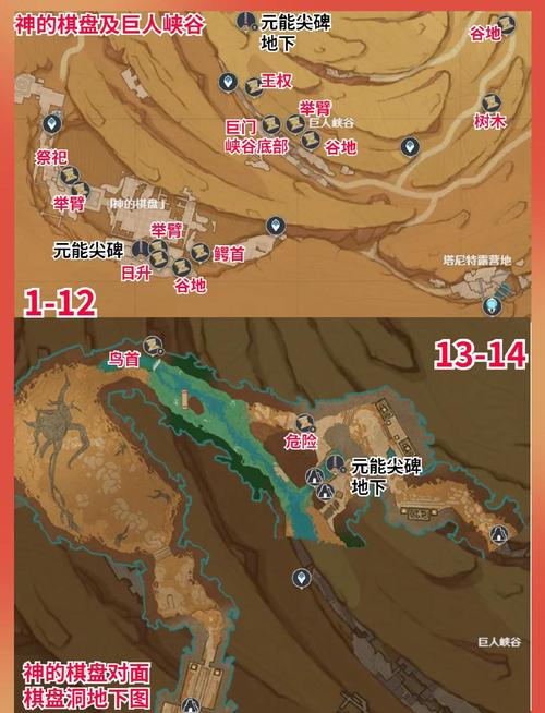 原神回收石板位置图解：不再为寻找石板而烦恼