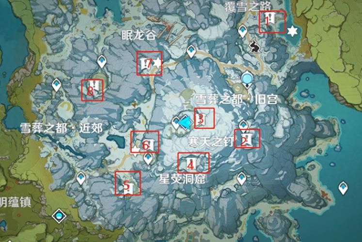 原神墓碑在哪？全地图墓碑位置坐标分享