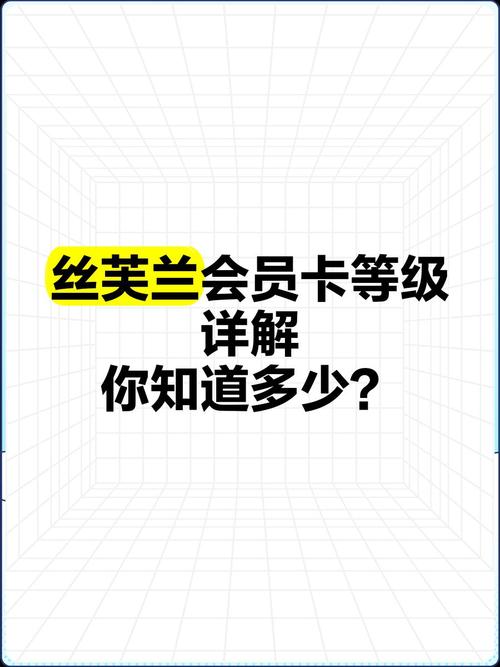 丝芙兰会员卡等级详解：如何快速升级？