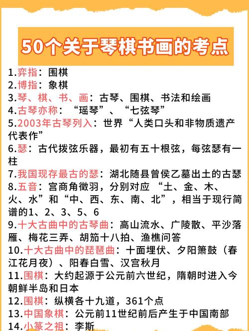 琴棋书画：详解“棋”的含义及文化内涵