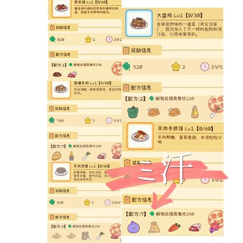 小森生活攻略：食物制作技巧，恢复体力，轻松游戏