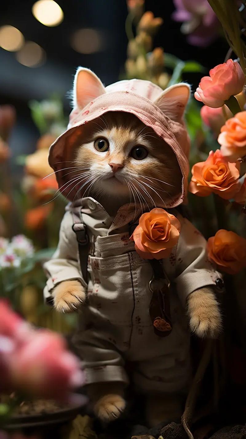 戴帽子的猫有多可爱？萌宠照片大放送！