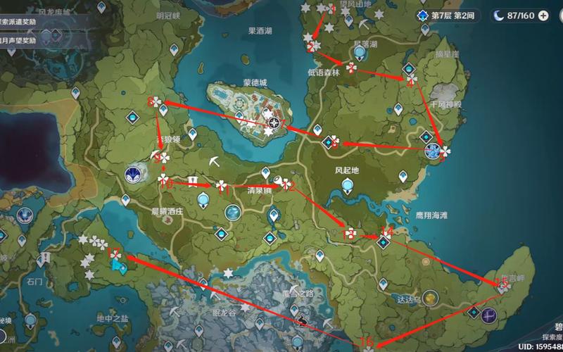 原神蒲公英籽采集路线大全：蒙德清泉镇全收集！