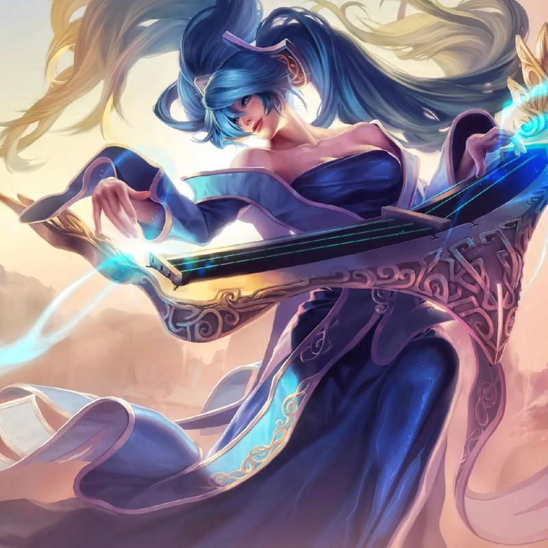LOL琴女实战技巧教学：团战掌控，保护ADC