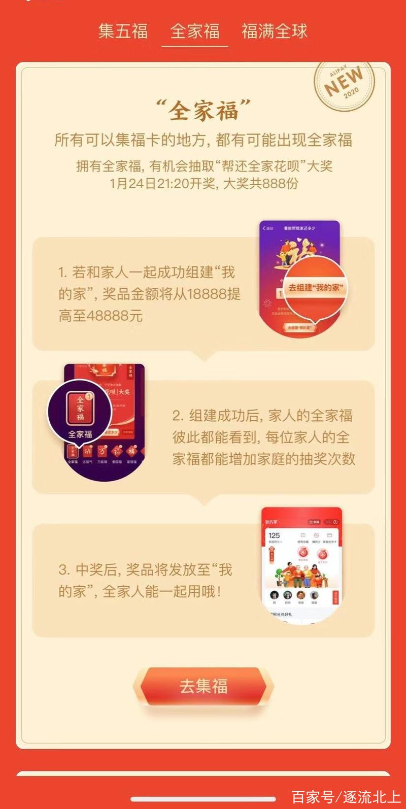 支付宝全家福卡有什么用处？集到能领啥福利？