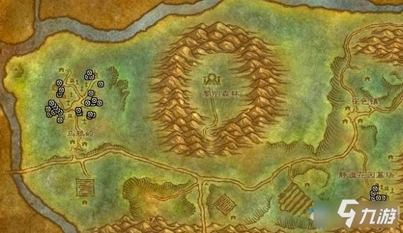 哀伤苔哪里多？魔兽世界哀伤苔采集地图全攻略