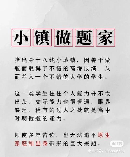 都在说小镇做题家是啥？这篇文章给你好好解释一下！