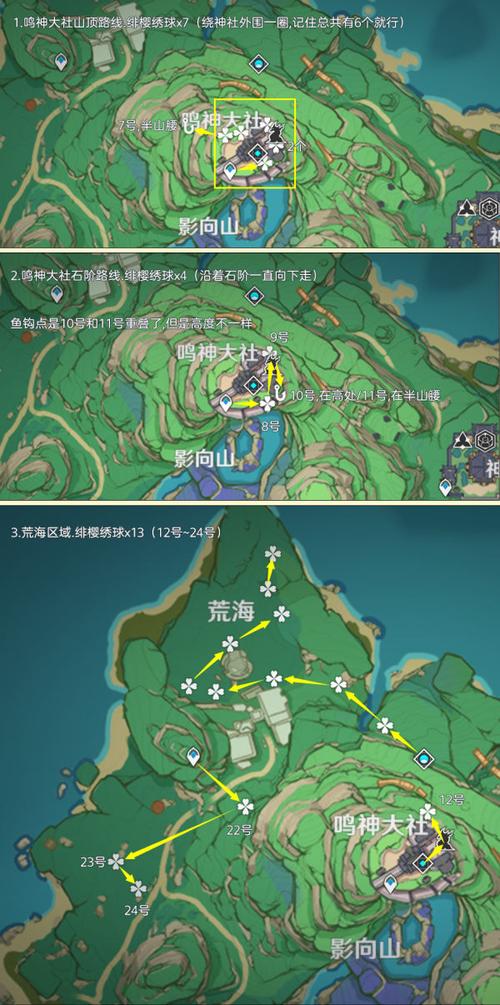 绯樱绣球采集路线高效完成方法？(资深玩家分享实用秘籍！)