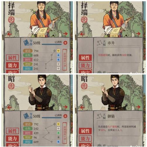 江南百景图天级人物排行出炉！热门角色强度大比拼！