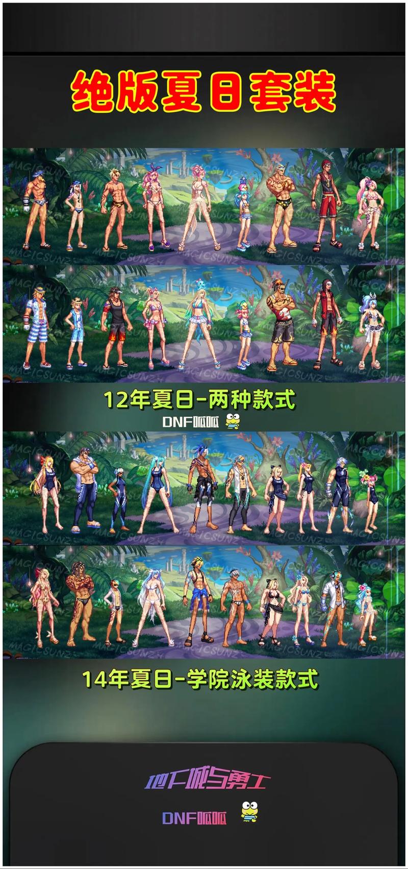 dnf2019夏日装扮外观哪里看详细？完整图集点击这里查！