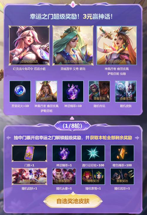 幸运召唤师奖励有哪些？独家福利大揭秘！