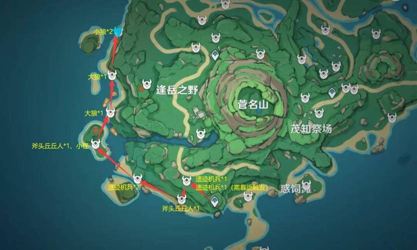 原神鹤观岛地图路线怎么走(高效探索节省时间秘诀)