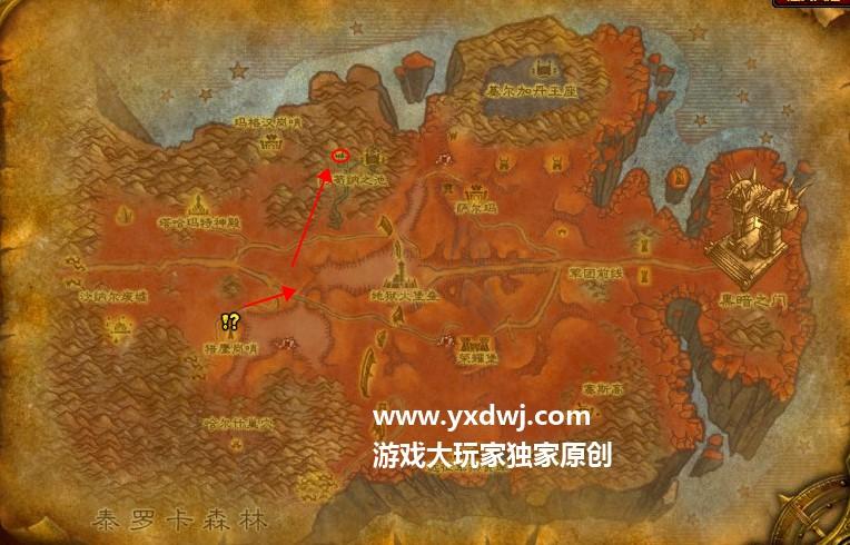 阿苟纳之池藏在哪里?详细地图位置图文全攻略!