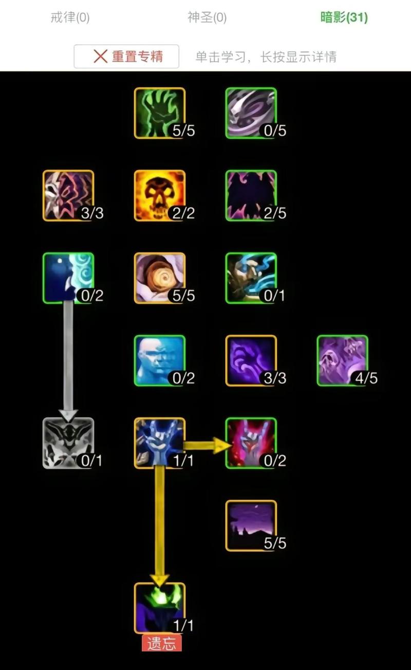 暗影牧师输出天赋怎么点？行内人实测推荐这套方案！