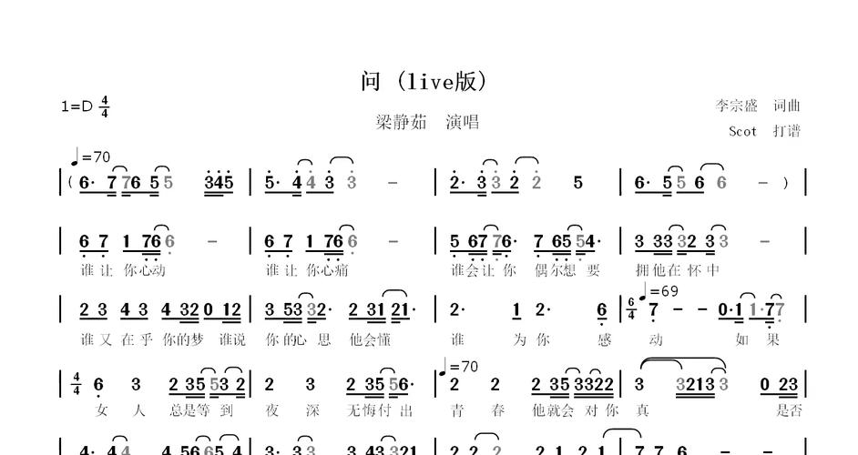 梁静茹问歌词在哪里听？这几个平台免费下载！