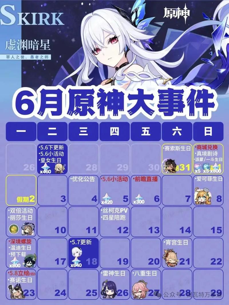 原神1.6什么时候更新？玩家必备更新准备攻略！
