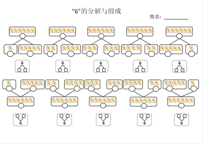 序号清晰分列六行内容