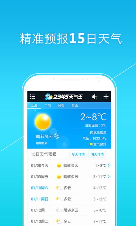 2345天气王怎么用？最全功能使用指南来了！