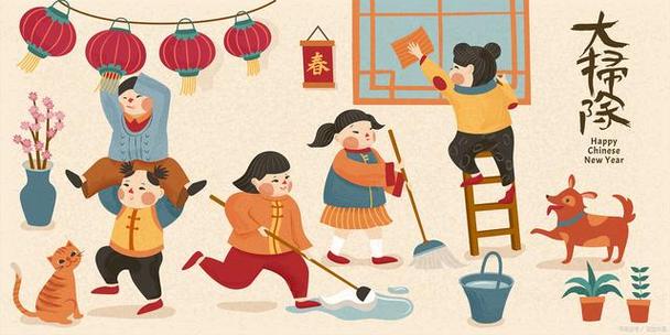 扫尘除旧迎新年：蚂蚁庄园解析春节前大扫除必备年俗清单