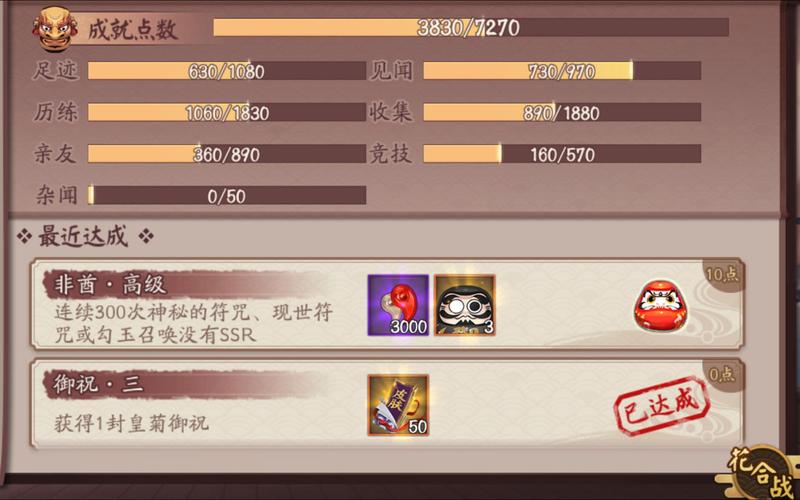 非酋成就怎么达成？分享最全的触发条件和技巧！