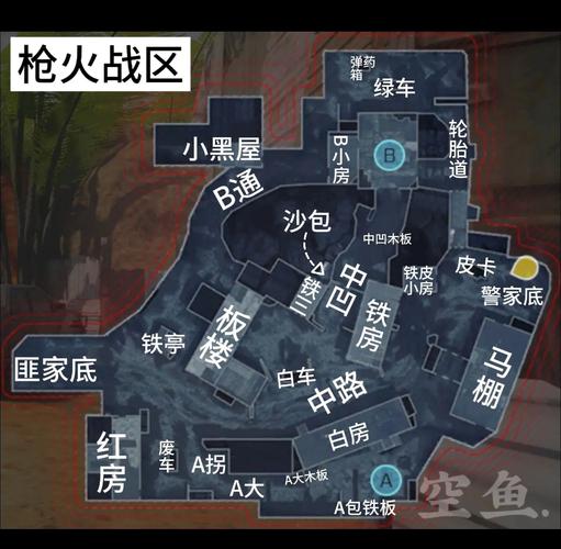 cf爆头战地图怎么打？热门点位与战术走位推荐