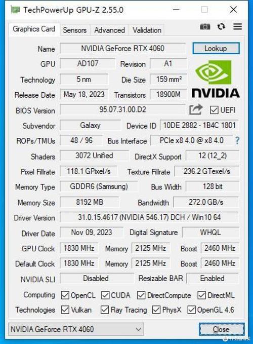 gpu z查看显卡参数全吗？详细分析来解答