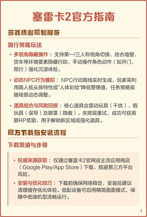 塞雷卡游戏介绍与实用教程