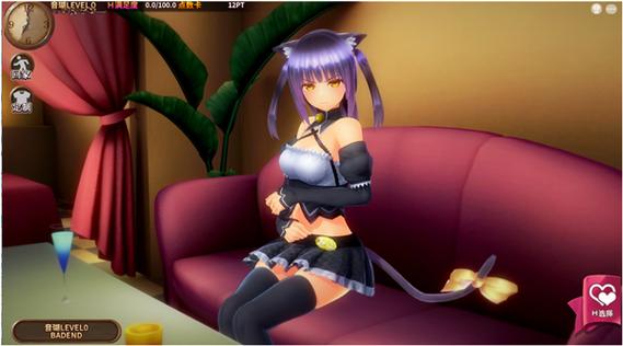 狂妄喵娘的快堕菜单游戏分析：探索角色与玩家互动的新境界